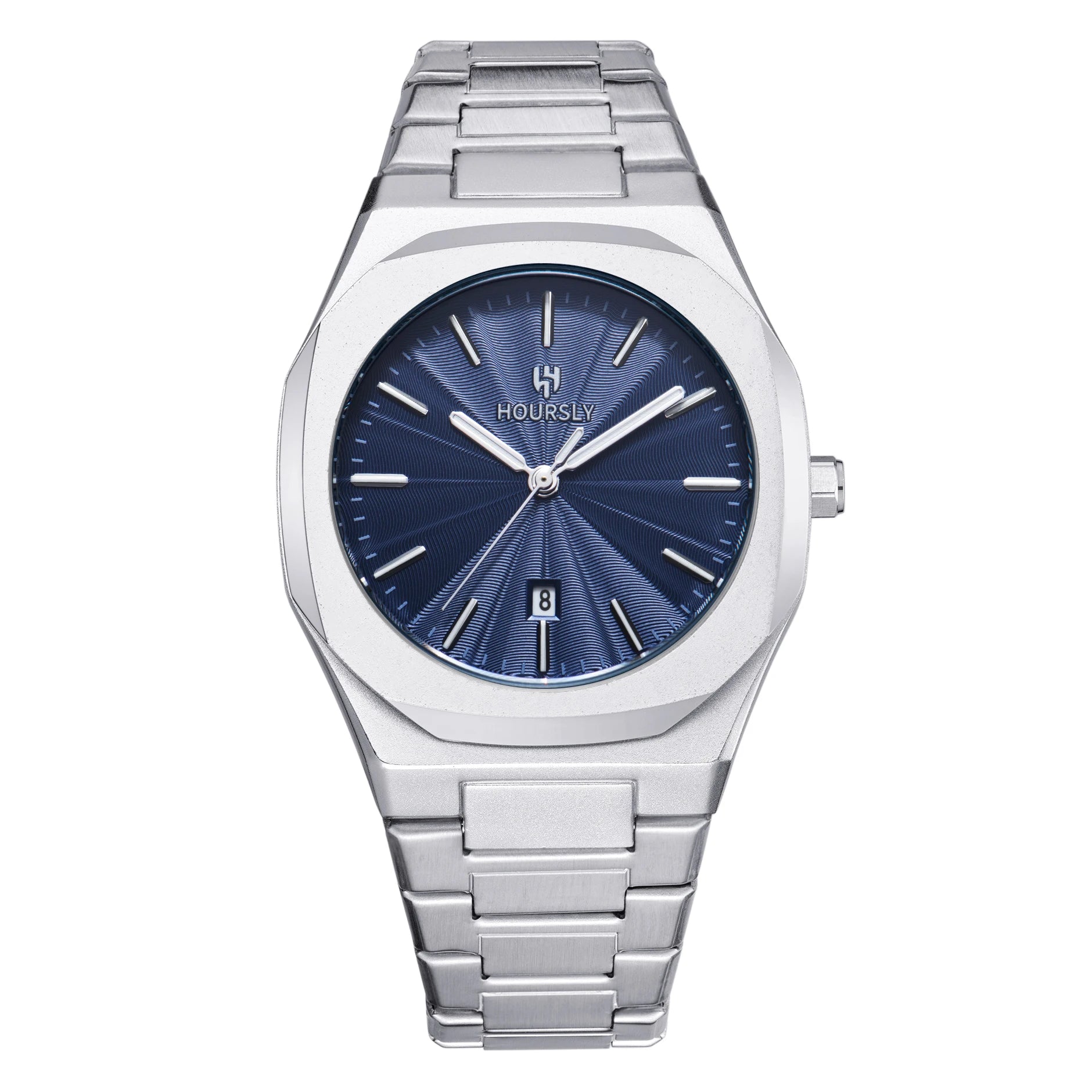 Montre Homme Quartz – Étanche, Bracelet Acier, Lumineuse