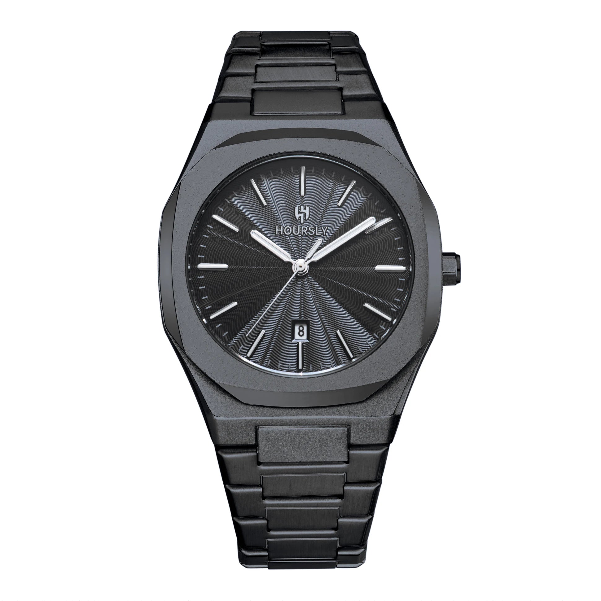 Montre Homme Quartz – Étanche, Bracelet Acier, Lumineuse