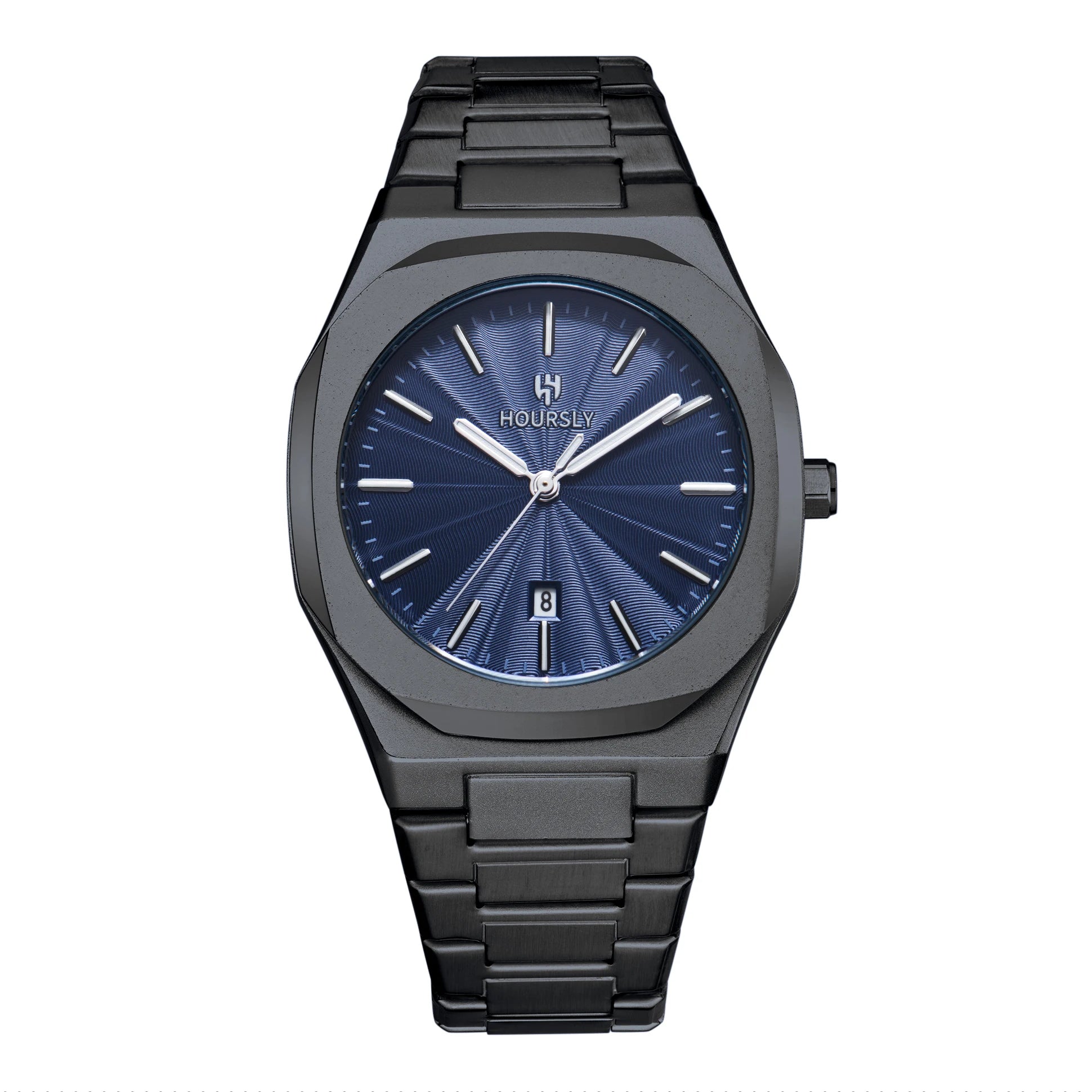 Montre Homme Quartz – Étanche, Bracelet Acier, Lumineuse