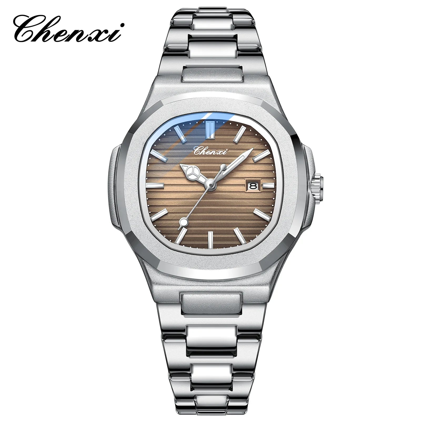 Montre Quartz Femme avec Lumière Nocturne